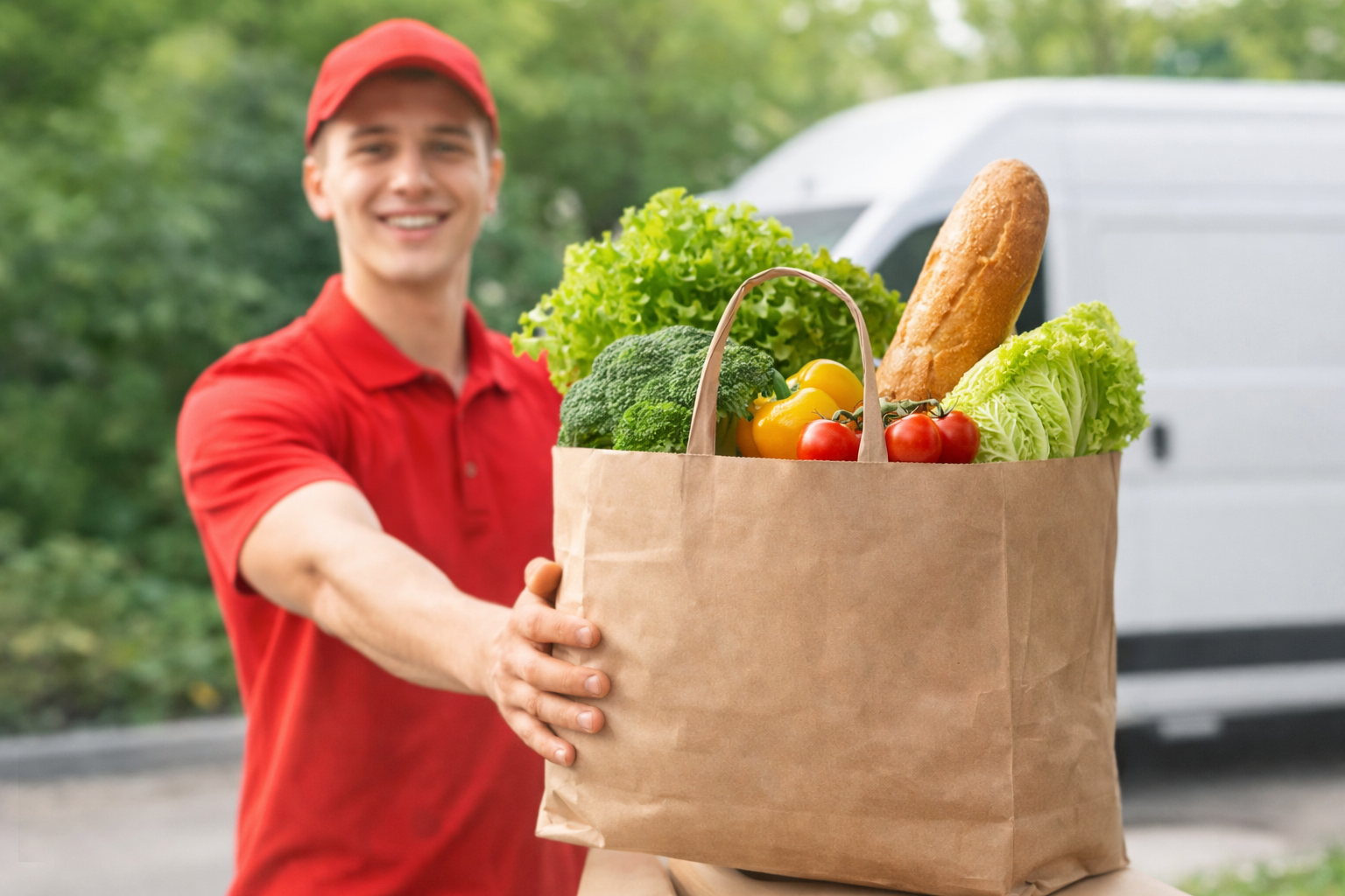 Rozvoz potravín domov